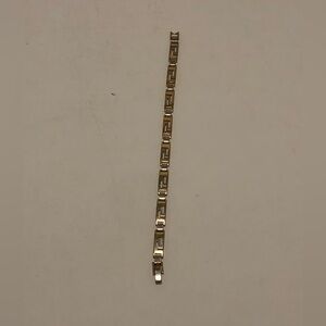 Gold-Tone S Bracelet